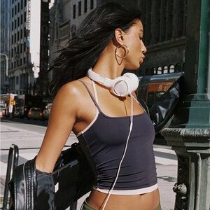 Premier Layered Tank Top Slate - US 4